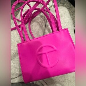 Telfar Hot Pink Mini Bag